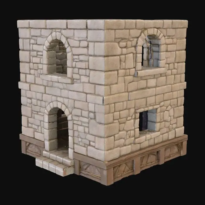 3D model for Skald_ModularBuilding_01