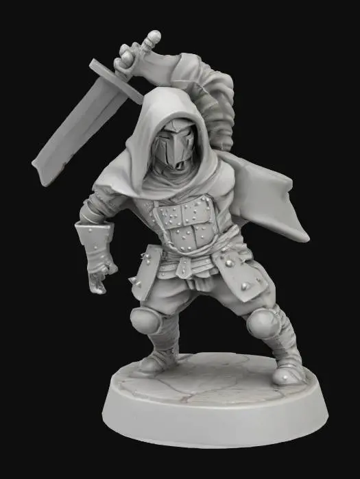 3D model for Leper - Dakrest Dungeon BG