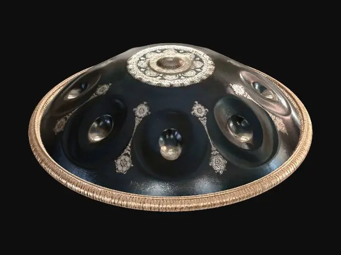 3D model for Handpan on coffee table