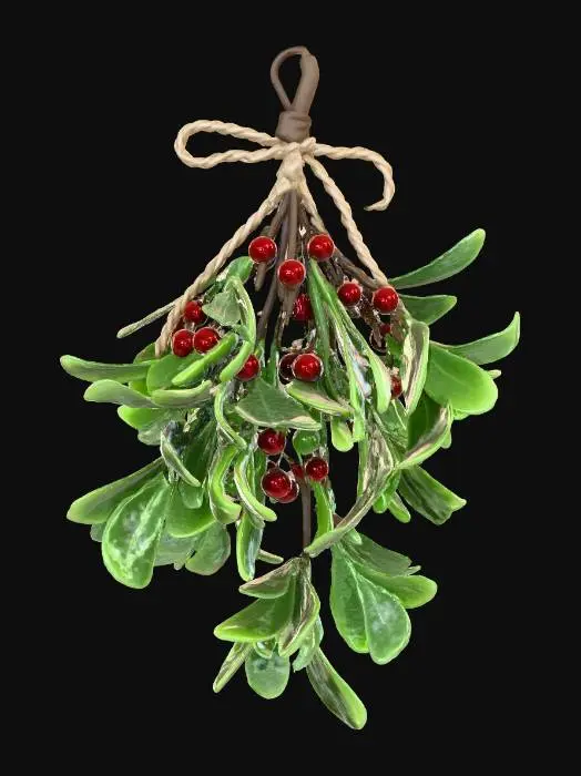 3D model for Mistletoe Charm