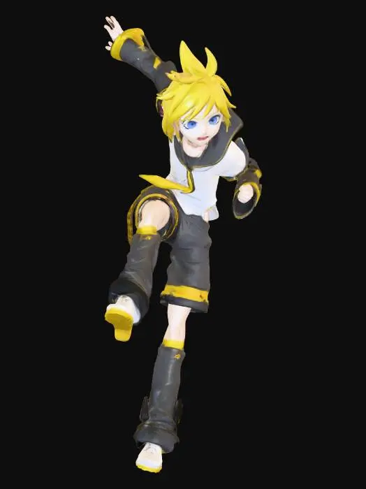 3D model for Character Jumping