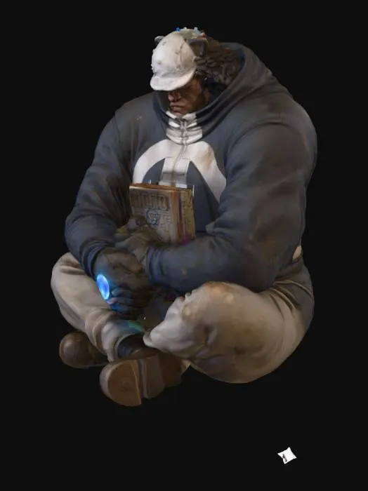 3D model for Solitude's Guardian