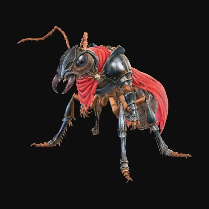 3D model for Ant Knight