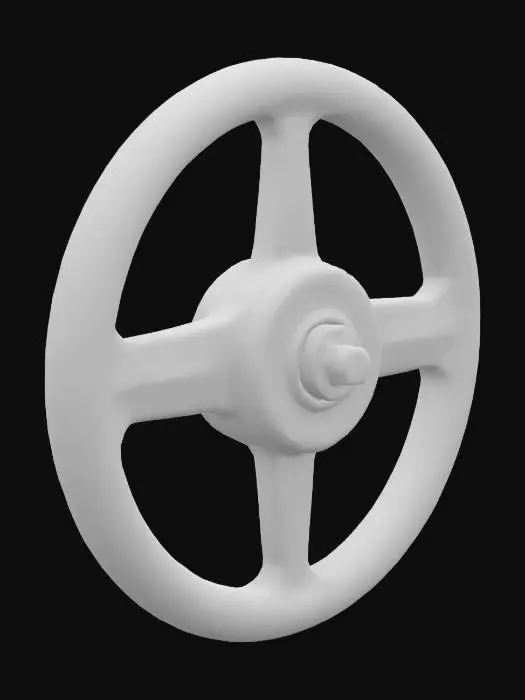3D model for Valve handle