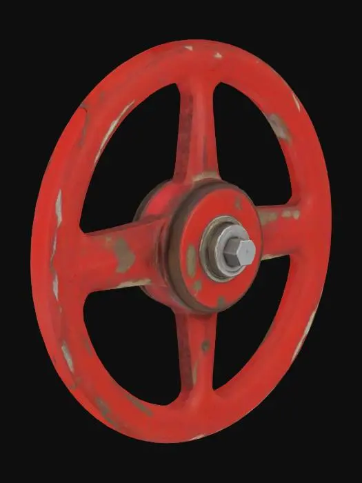 3D model for Valve handle