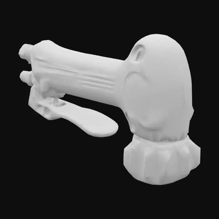 3D model for Orange cutting torch underwater