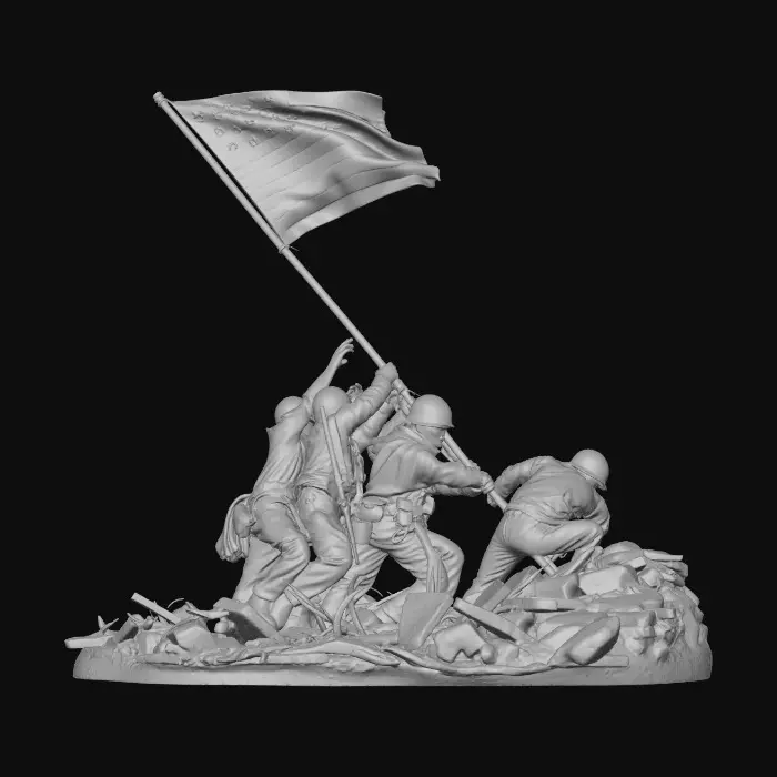 3D model for U.S WW2