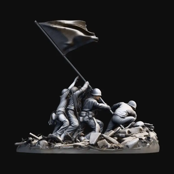 3D model for U.S WW2