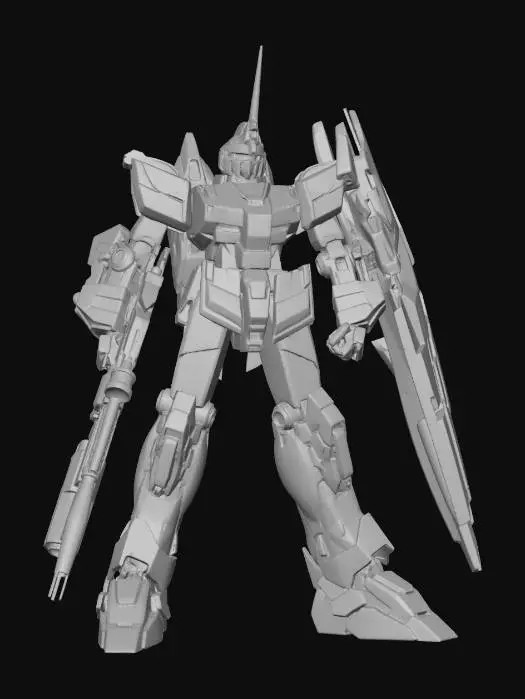 3D model for Gundam Figure