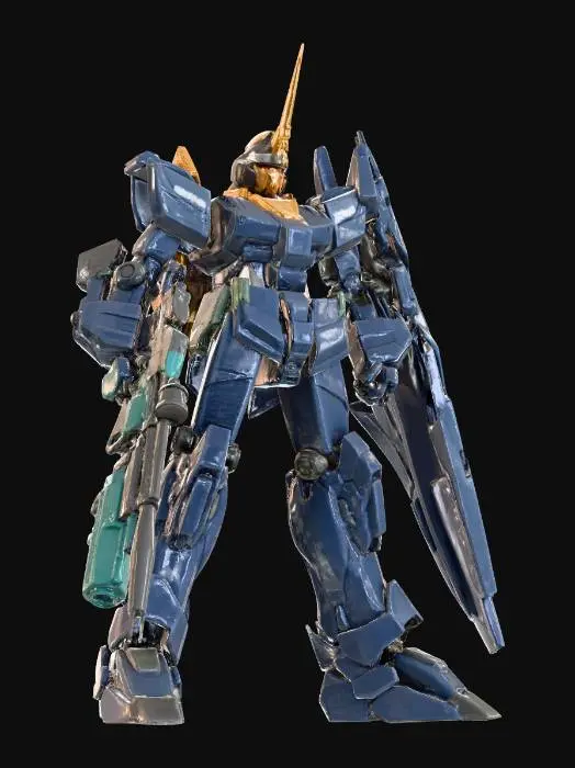 3D model for Gundam Figure