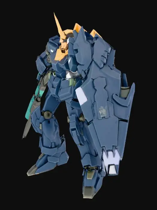 3D model for Gundam Figure