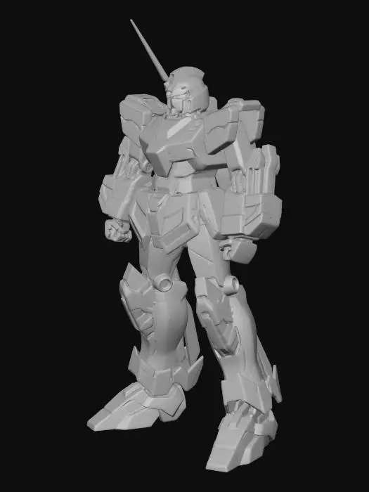 3D model for Gundam Model Display