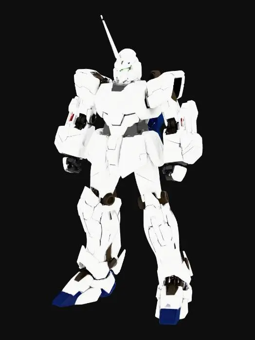 3D model for Gundam Model Display
