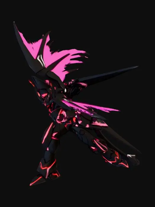 3D model for Violet Vortexbot