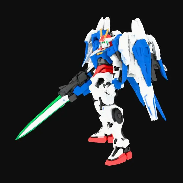 3D model for Gundam Model Display