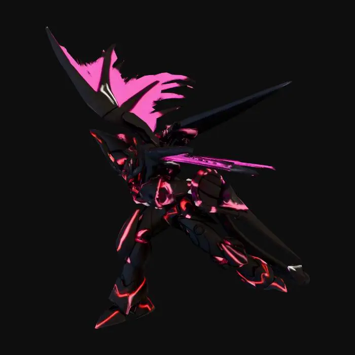 3D model for Violet Vortexbot