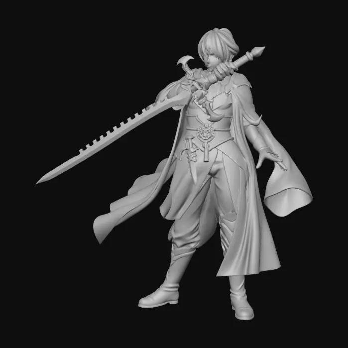 3D model for Sword of Flames