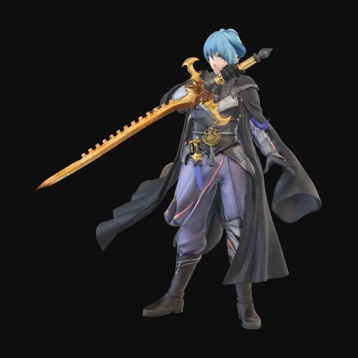 3D model for Sword of Flames