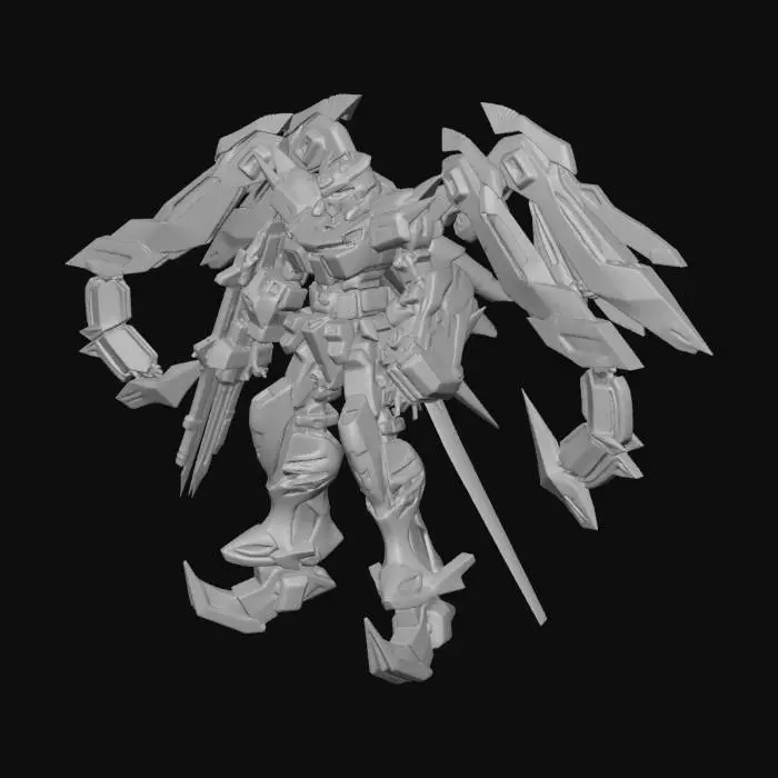 3D model for gundam