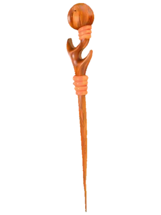 Coconut Staff 3D model, vytvořený pomocí AI