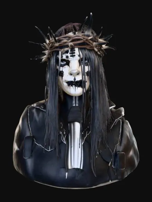 3D model for Thorned Mask