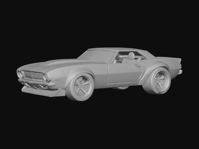 3D model for bye focal II from hot wheels
