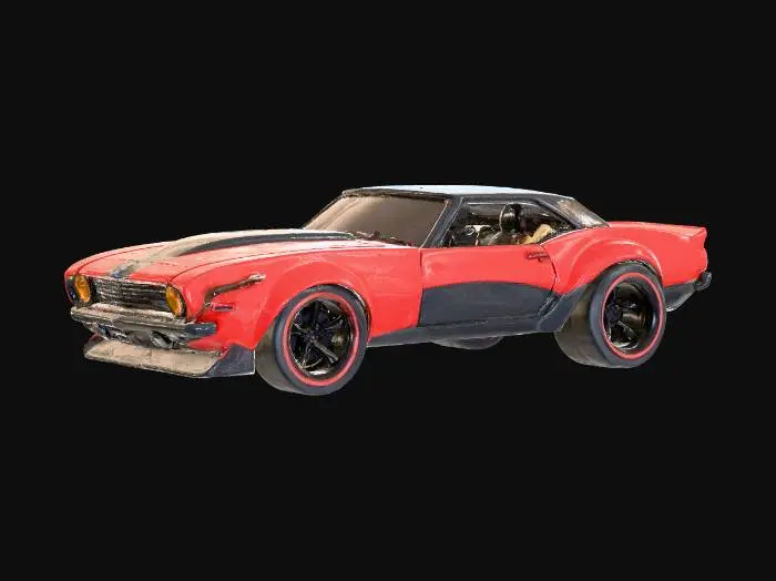 3D model for bye focal II from hot wheels