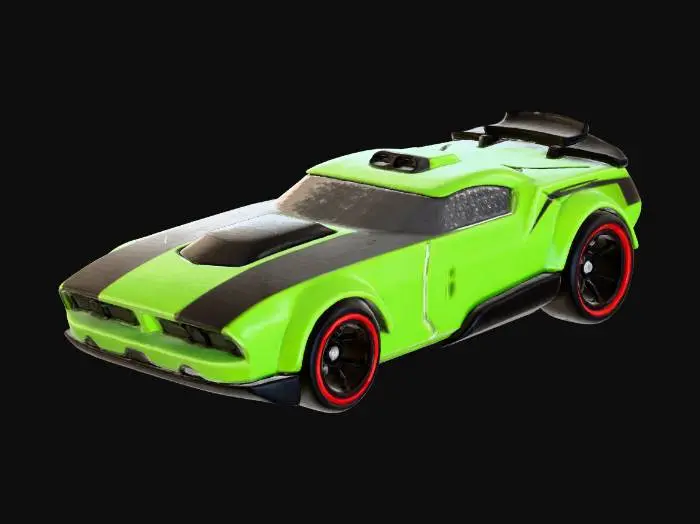 3D model for Green Speedster fat fish