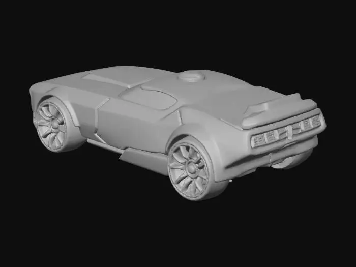 3D model for Crimson Racer