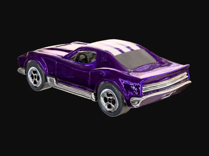 3D model for Purple Streak BVLD Bruiser Hot Wheels