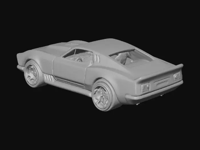 3D model for Blue Racer