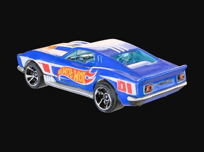 3D model for Blue Racer