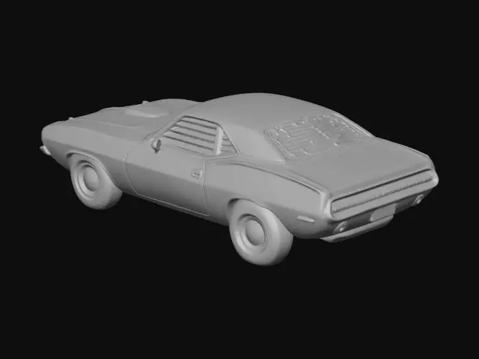 3D model for 1971 Plymouth Hemi Cuda
