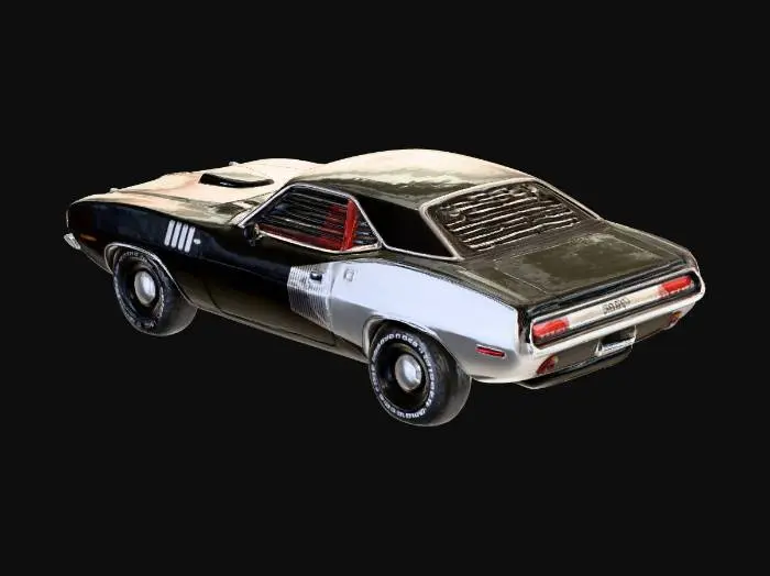 3D model for 1971 Plymouth Hemi Cuda