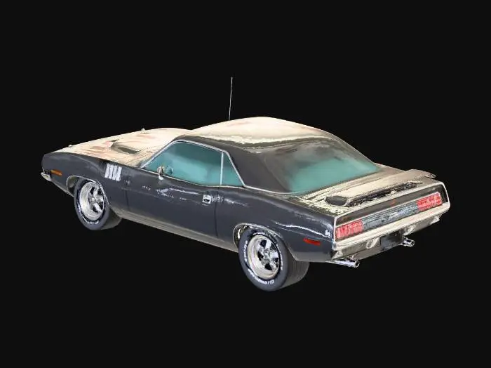3D model for 1971 Hemi cuda