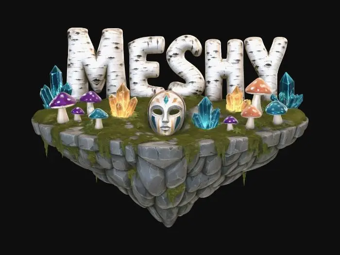 3D model for Floating Island of Wonders