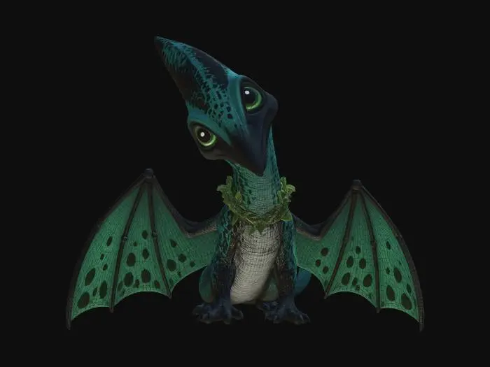 3D model for Verdant Nightwing