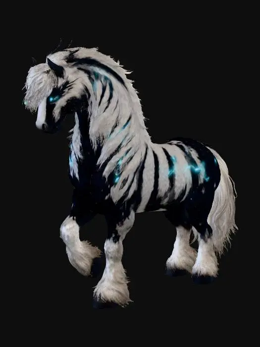 3D model for Mystical Forest Equine