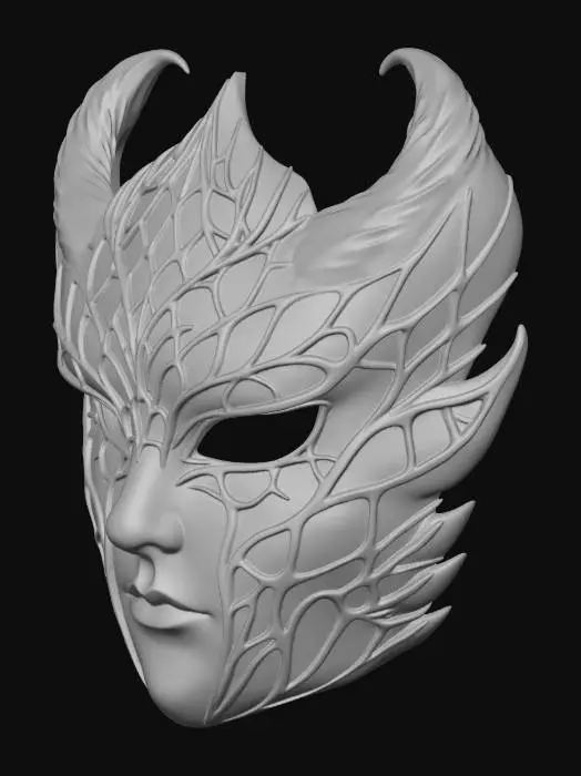 3D model for Inferno Mask