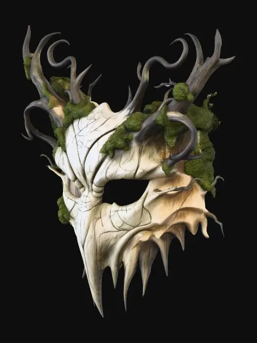 3D model for Mossbound Mask