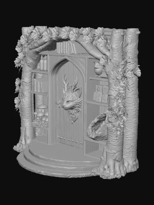 3D model for The Enchanted Archive Gate