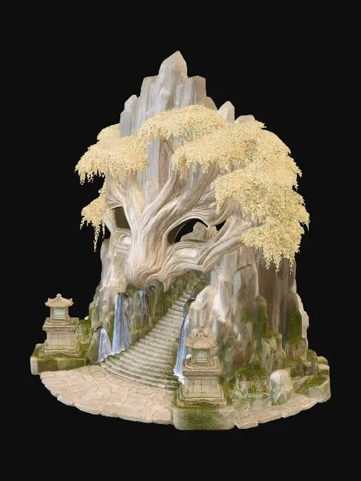 3D model for The Masked Mountain Gate