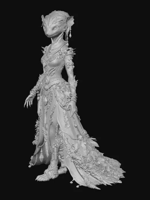3D model for Verdant Amethyst Empress