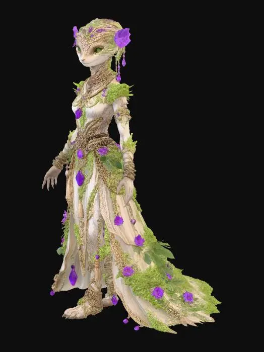 3D model for Verdant Amethyst Empress