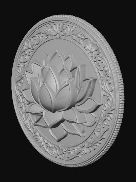 3D model for Prismatic Lotus Medallion