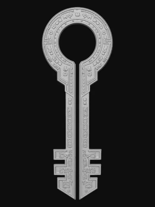 3D model for Quantum Circuit Key
