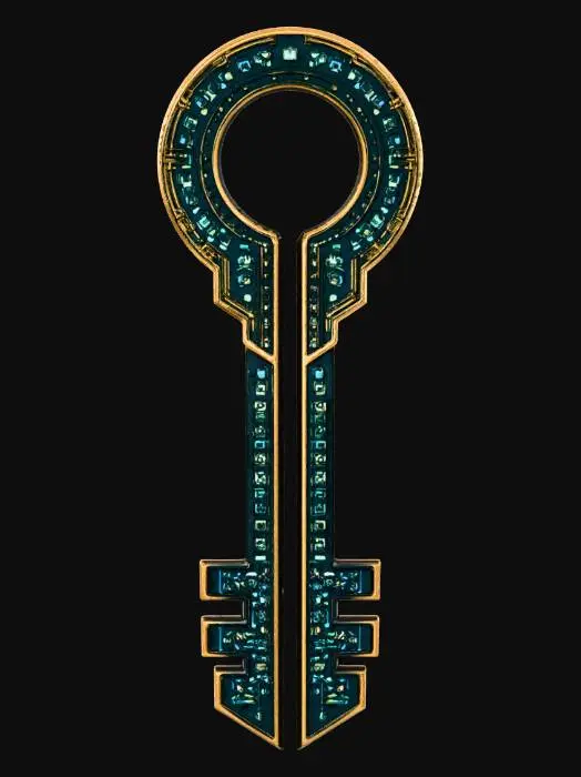 3D model for Quantum Circuit Key