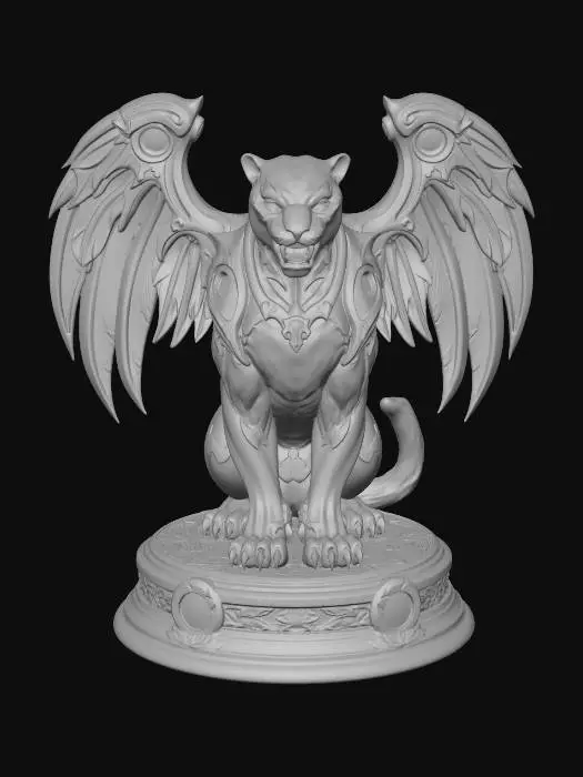 3D model for Azure Storm Panther