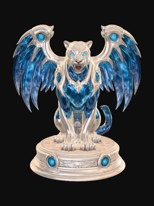 3D model for Azure Storm Panther