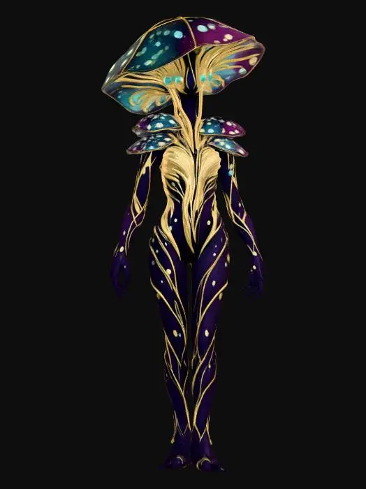 3D model for Luminous Fungus Empress
